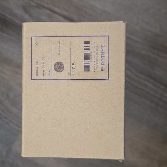 Rothy's Round Grey Spotted Flats - Picture 7 of 8